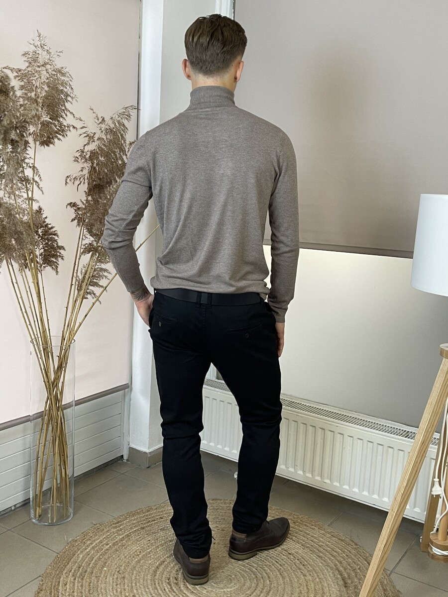 Kötött garbó - tejeskávé - Kép 9