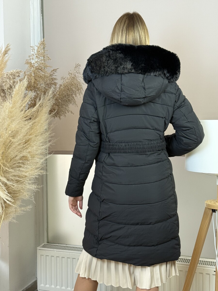 Steppelt télikabát - fekete - Kép 18