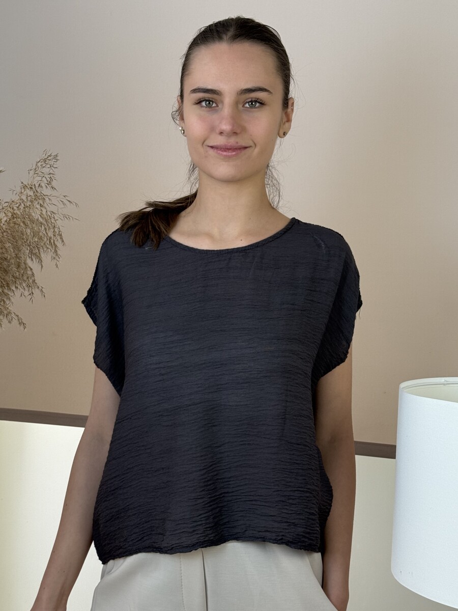 T ujjas blúz - csokibarna - Kép 5