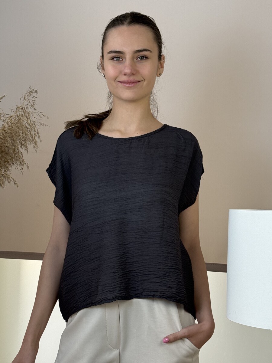 T ujjas blúz - csokibarna - Kép 7