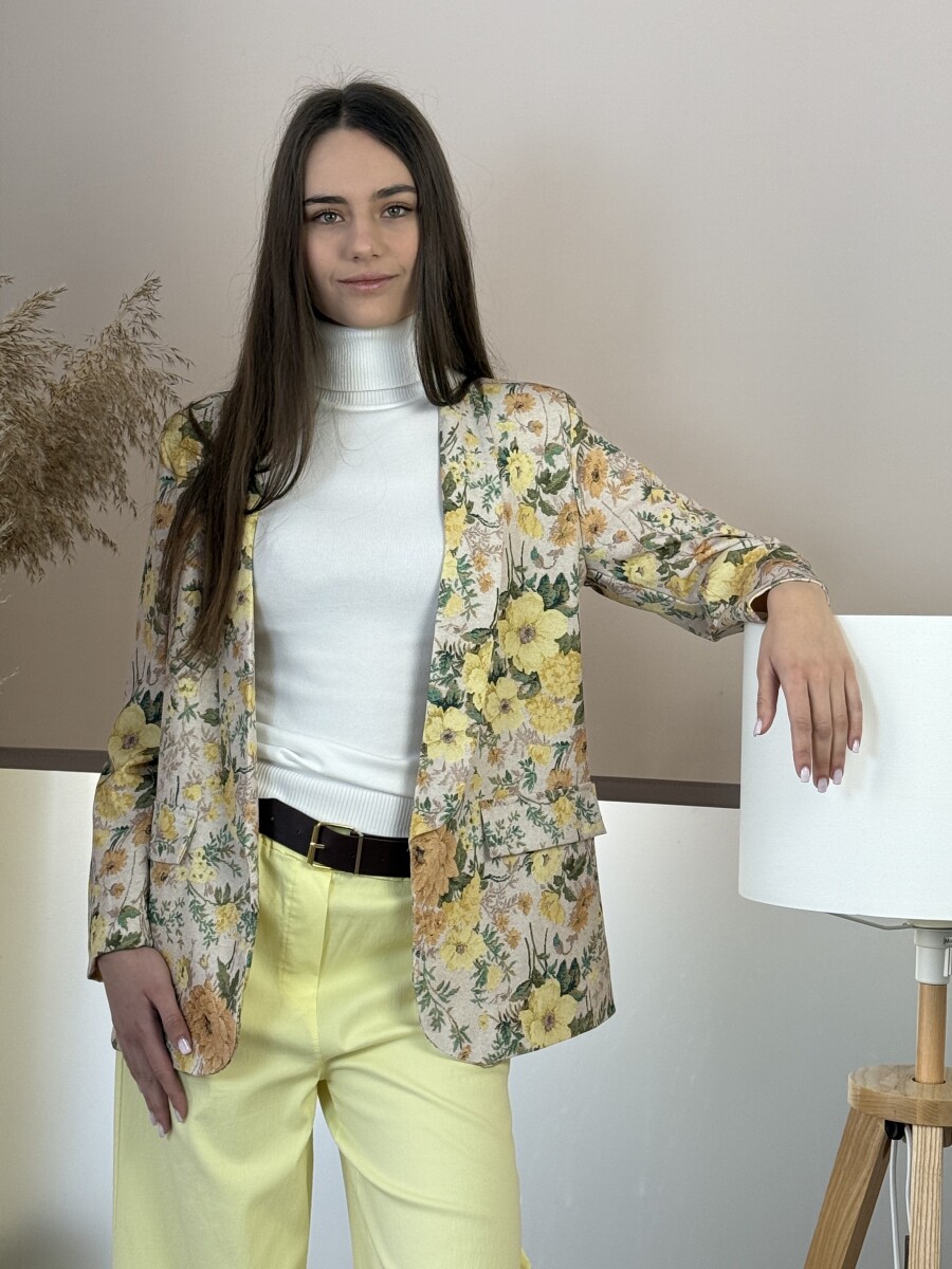 Passzés rövid ujjú garbó - fehér - Kép 11