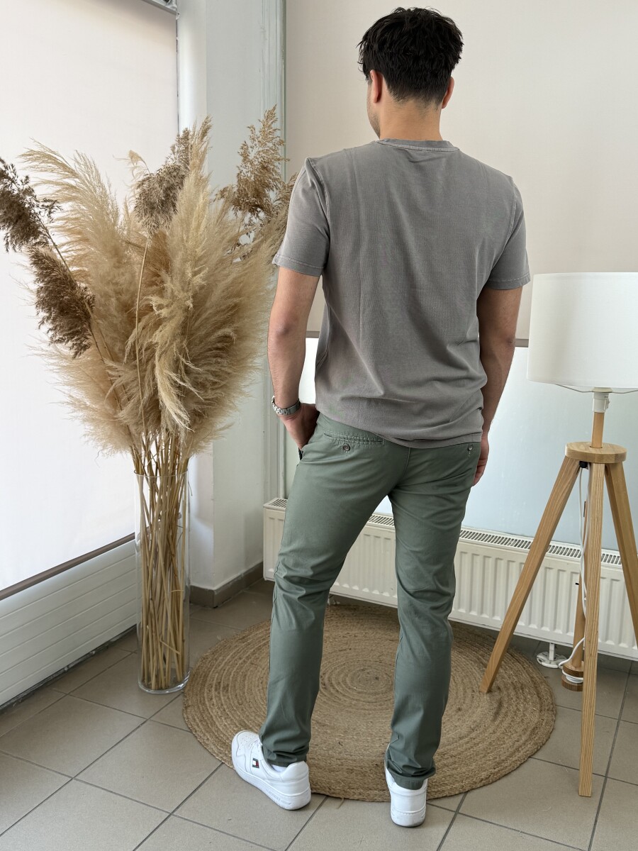 Kereknyakú póló - homok - Kép 10