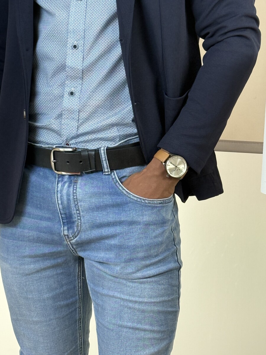 Férfi farmernadrág - világoskék - Kép 9