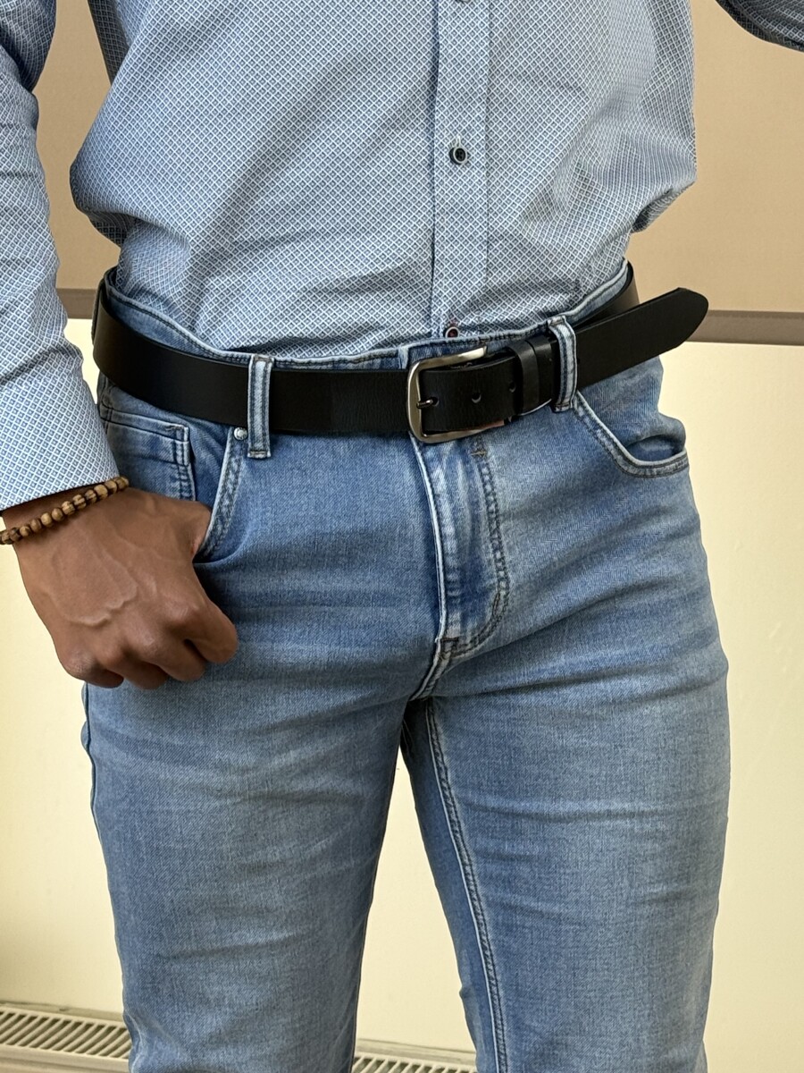 Férfi farmernadrág - világoskék - Kép 6