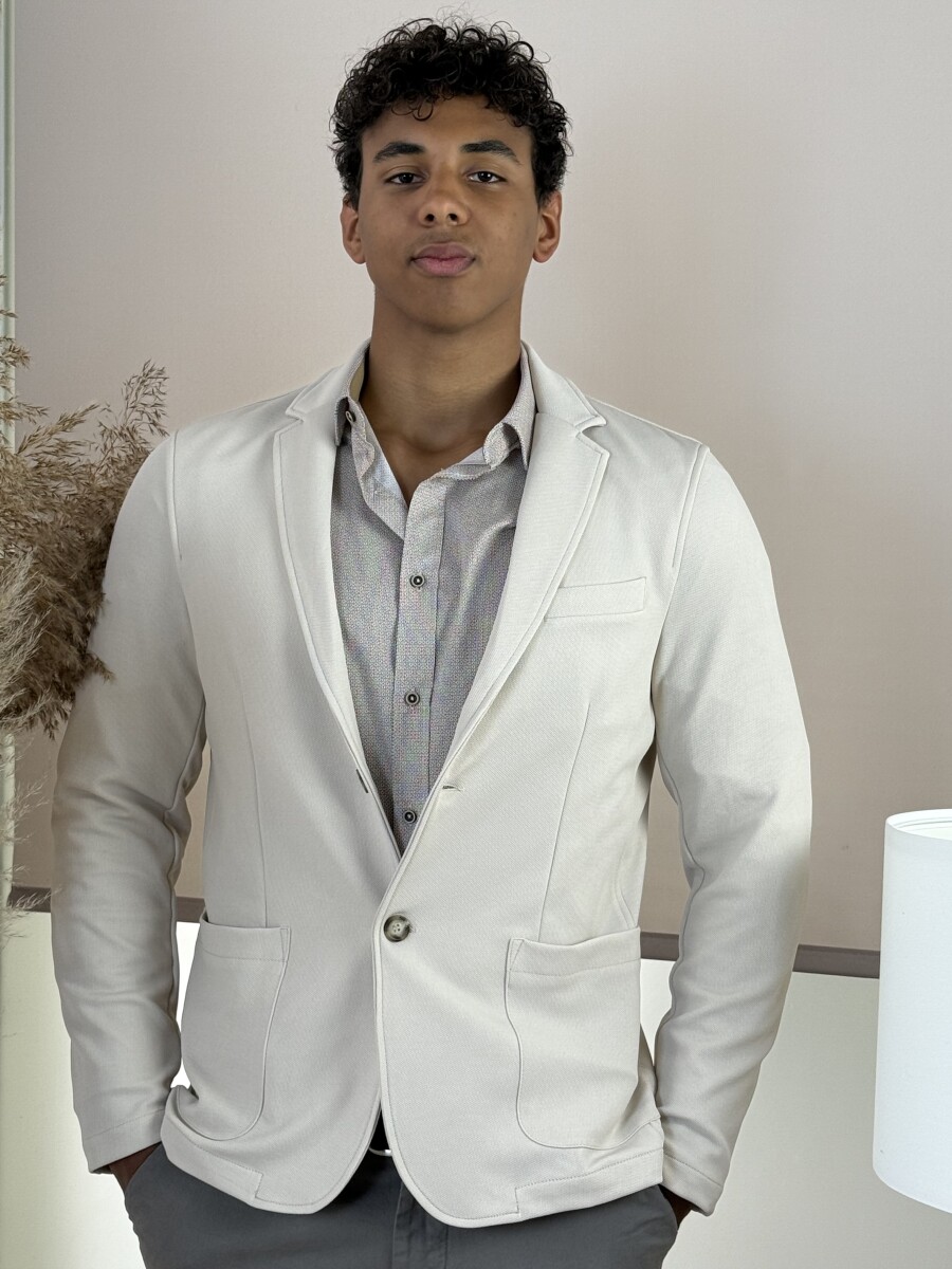 Férfi zakó - bézs - Kép 1